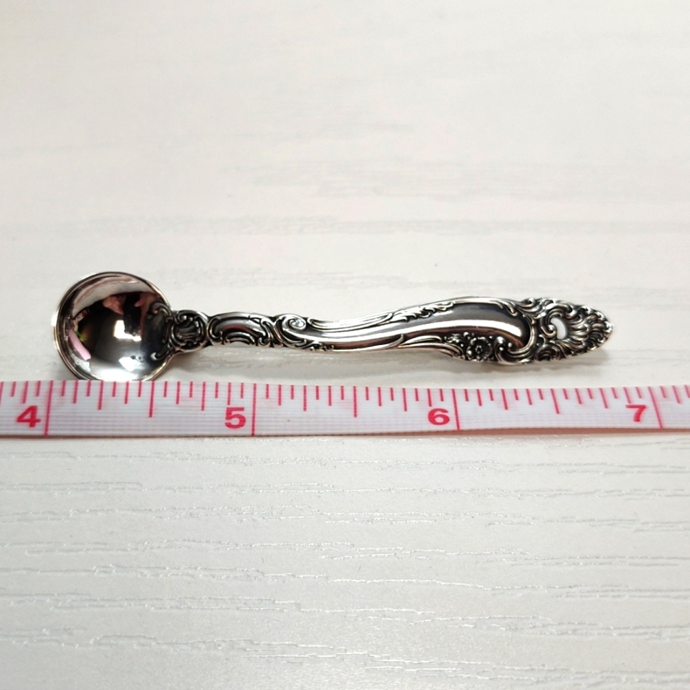 Vintage Gorham Sterling Silver Spoon Brooch Pin 1953 Décor pattern Decor - Picture 10 of 12